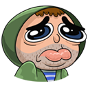 Стикер Солдат #26 ВКонтакте