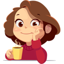 Стикер Ариша #5 ВКонтакте