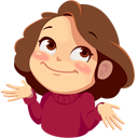 Стикер Ариша #6 ВКонтакте