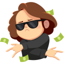 Стикер Ариша #33 ВКонтакте