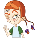 Стикер Егоза #1 ВКонтакте