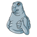 Стикер Ждун #19 ВКонтакте