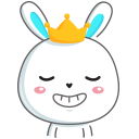 Стикер Кролик #16 ВКонтакте