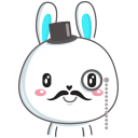 Стикер Кролик #20 ВКонтакте