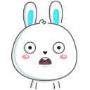 Стикер Кролик #41 ВКонтакте