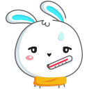 Стикер Кролик #46 ВКонтакте