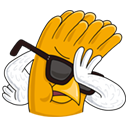 Стикер Чикен Фри #2 ВКонтакте