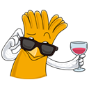 Стикер Чикен Фри #13 ВКонтакте