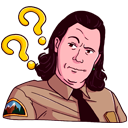 Стикер Твин Пикс #10 ВКонтакте