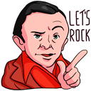 Стикер Твин Пикс #17 ВКонтакте