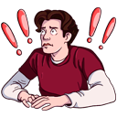 Стикер Твин Пикс #22 ВКонтакте