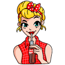 Стикер #СлушайCвоеЛето #7 ВКонтакте