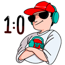 Стикер #СлушайCвоеЛето #12 ВКонтакте