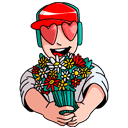 Стикер #СлушайCвоеЛето #18 ВКонтакте