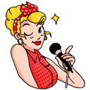 Стикер #СлушайCвоеЛето #23 ВКонтакте