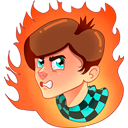 Стикер MrLololoshka #11 ВКонтакте