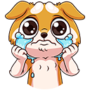 Стикер Летто #26 ВКонтакте