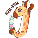 Стикер Кокосик #10 ВКонтакте