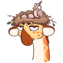 Стикер Кокосик #17 ВКонтакте