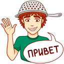 Стикер Пастафарианство #4 ВКонтакте