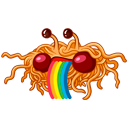 Стикер Пастафарианство #11 ВКонтакте