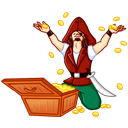 Стикер Пастафарианство #27 ВКонтакте