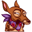 Стикер Лили #1 ВКонтакте