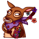 Стикер Лили #6 ВКонтакте