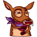 Стикер Лили #11 ВКонтакте