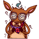 Стикер Лили #27 ВКонтакте