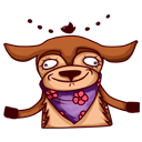 Стикер Лили #28 ВКонтакте