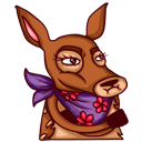 Стикер Лили #34 ВКонтакте