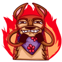 Стикер Лили #35 ВКонтакте