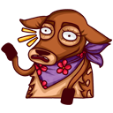 Стикер Лили #37 ВКонтакте