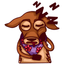 Стикер Лили #41 ВКонтакте