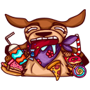 Стикер Лили #45 ВКонтакте