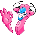 Стикер Роузи #6 ВКонтакте