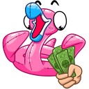 Стикер Роузи #8 ВКонтакте