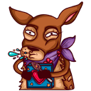 Стикер Лили #46 ВКонтакте