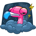 Стикер Роузи #16 ВКонтакте