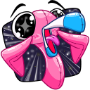 Стикер Роузи #20 ВКонтакте