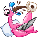 Стикер Роузи #21 ВКонтакте