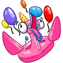 Стикер Роузи #32 ВКонтакте