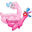 Стикер Роузи #38 ВКонтакте