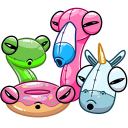 Стикер Роузи #41 ВКонтакте