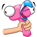 Стикер Роузи #43 ВКонтакте