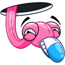 Стикер Роузи #44 ВКонтакте