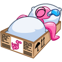 Стикер Роузи #46 ВКонтакте