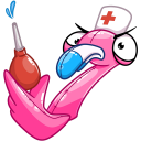 Стикер Роузи #47 ВКонтакте