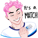 Стикер Бабл + Гам = Orbit #7 ВКонтакте